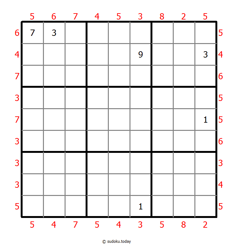 极大差数独 #55723