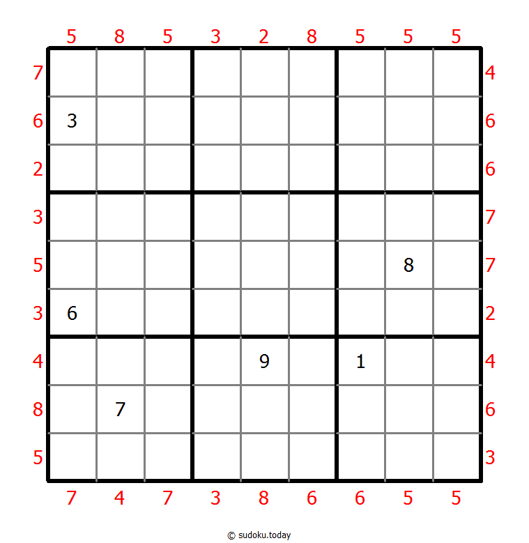 极大差数独 #55733