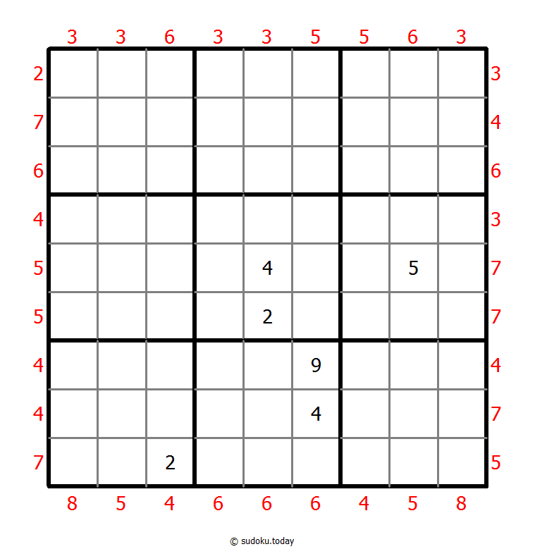 极大差数独 #55746