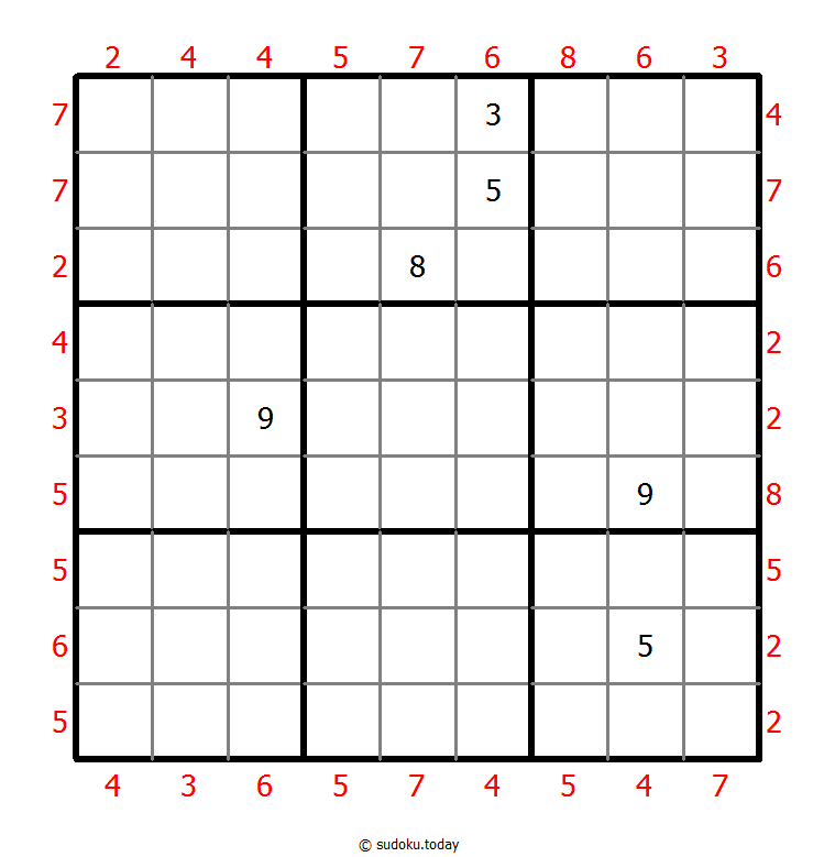极大差数独 #55760