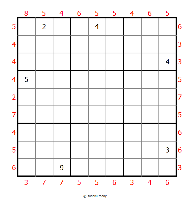 极大差数独 #55810