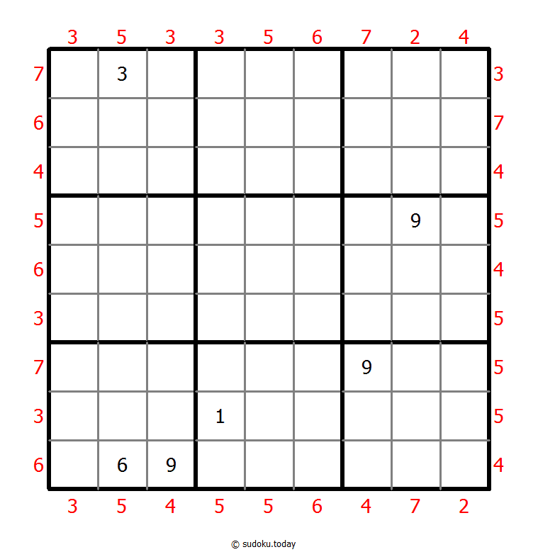 极大差数独 #56007