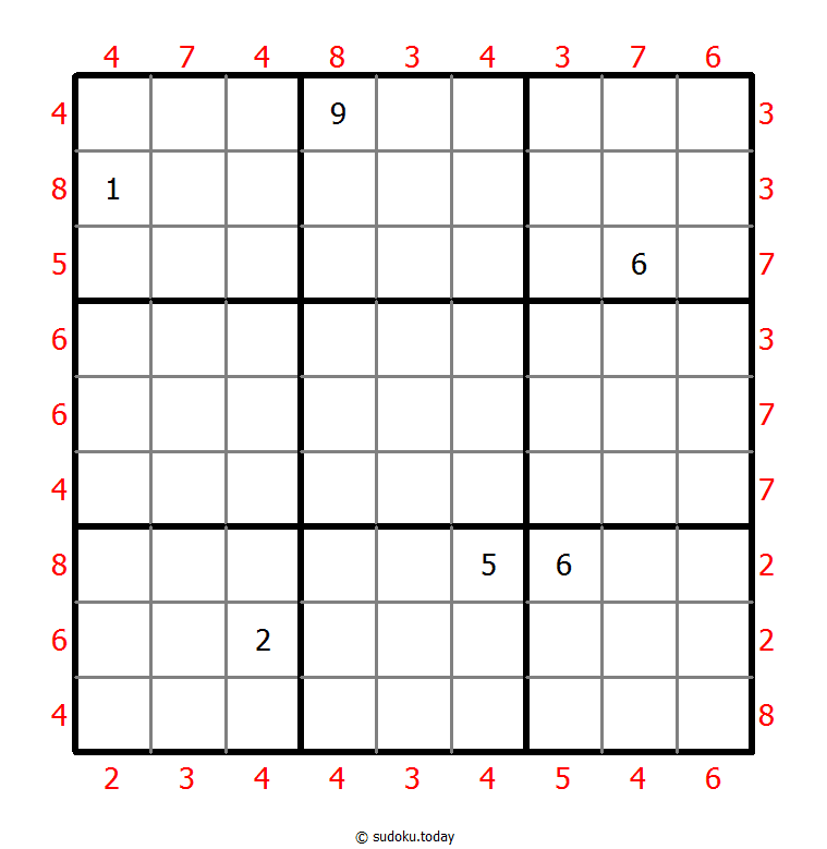 极大差数独 #56200