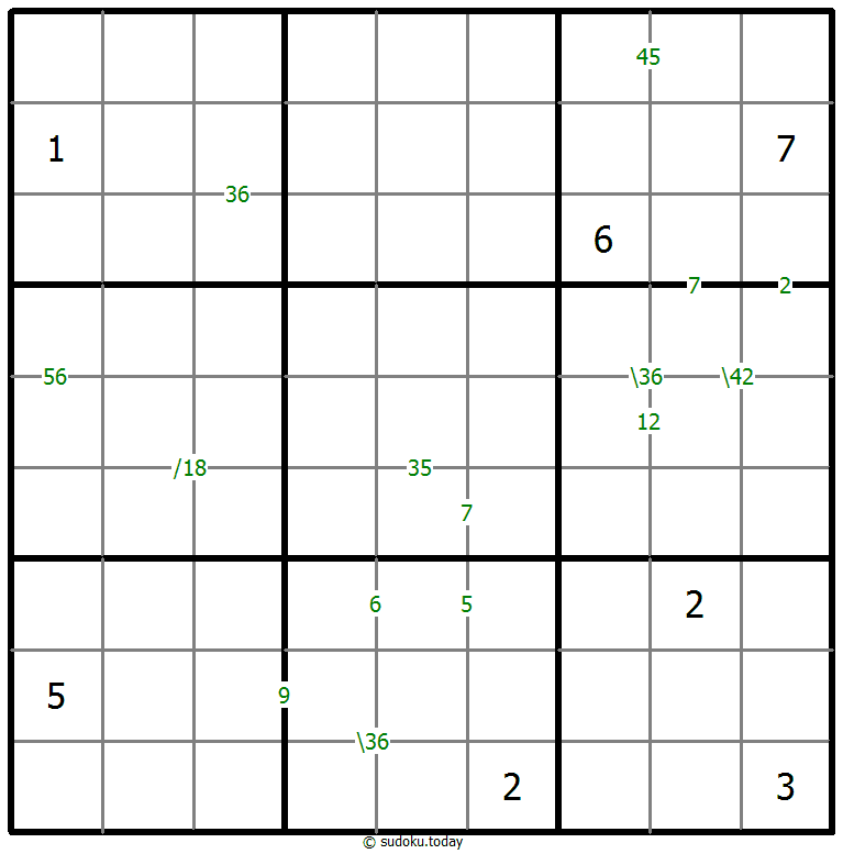 乘积数独 #58905