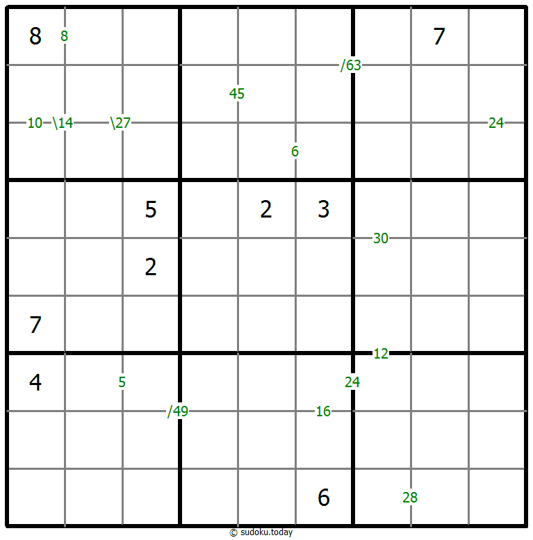 乘积数独 #58930
