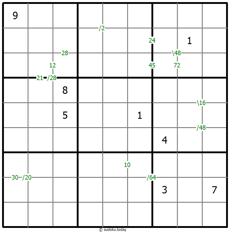 Products Sudoku 2026年02月03日