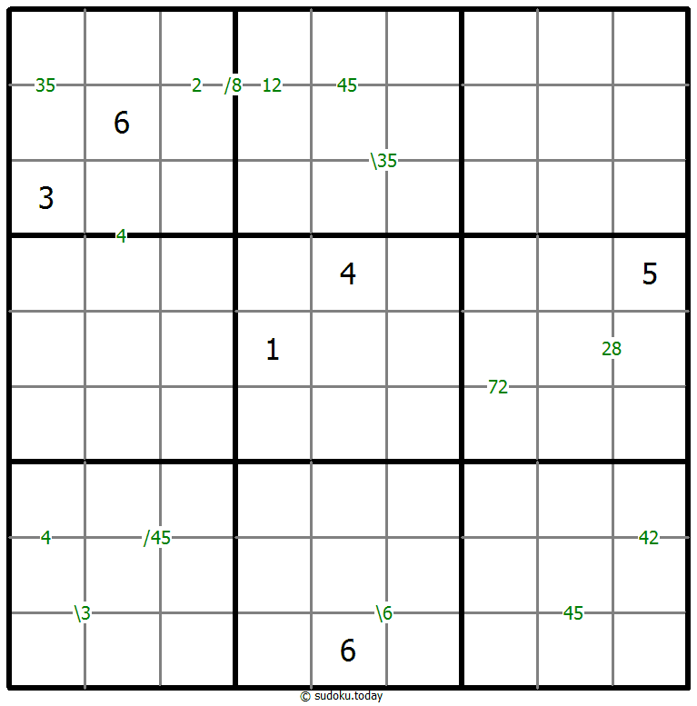 乘积数独 #58959