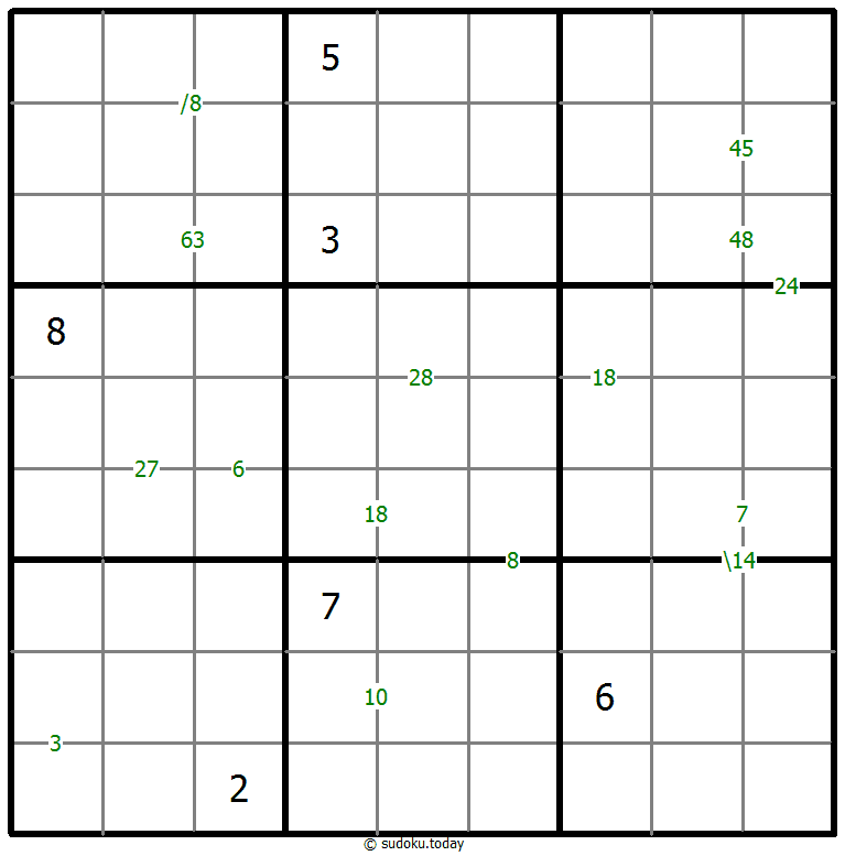 乘积数独 #58991