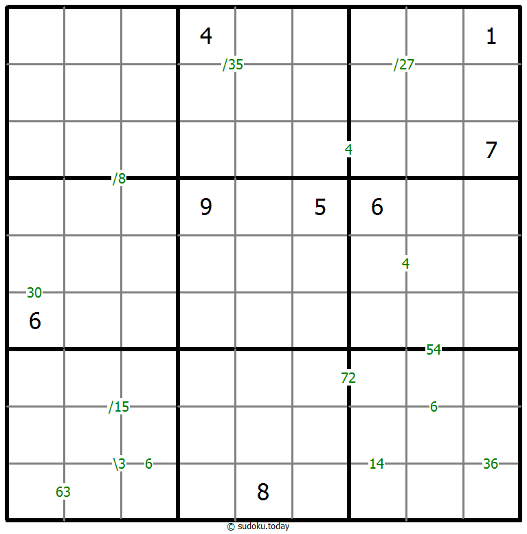 乘积数独 #59036