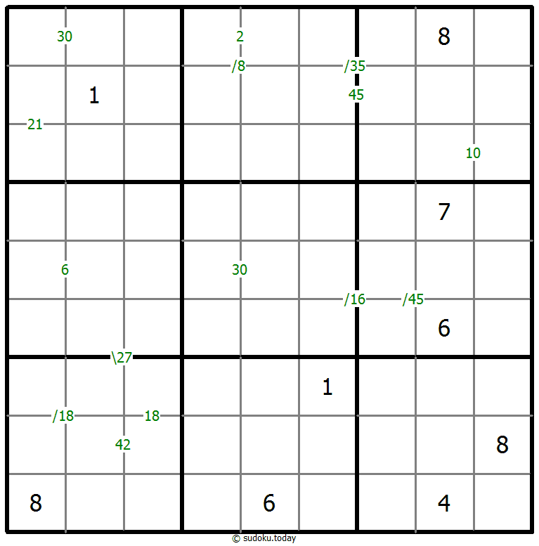 乘积数独 #59071