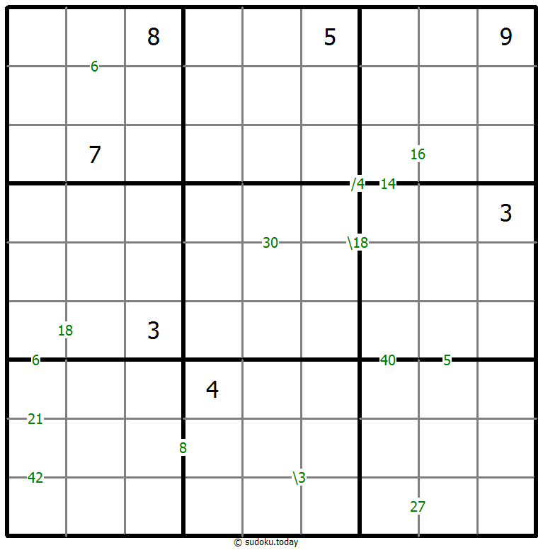 乘积数独 #59312