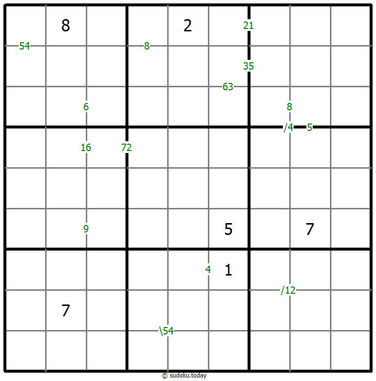 乘积数独 #59318
