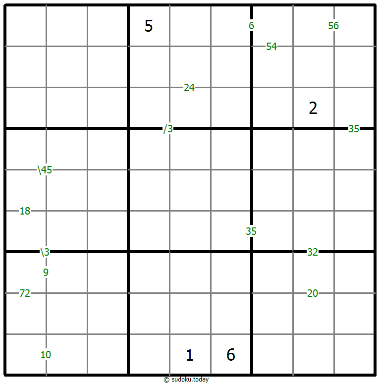 乘积数独 #59367