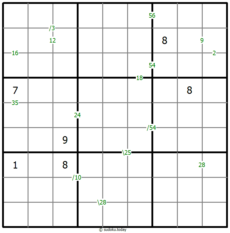 Products Sudoku 2026年01月23日