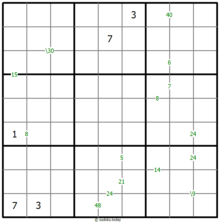乘积数独 #59507