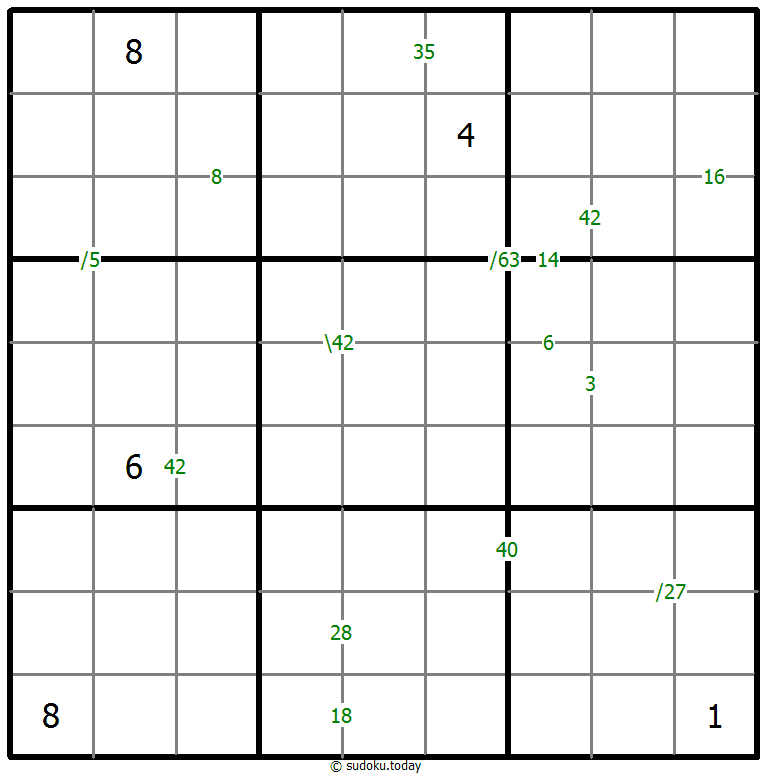 乘积数独 #59517