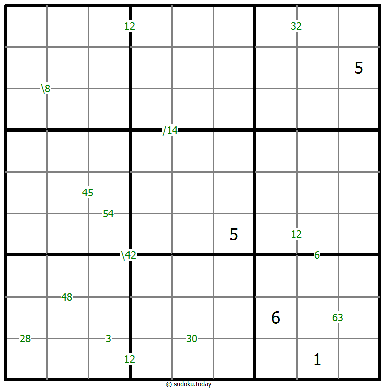 乘积数独 #59536