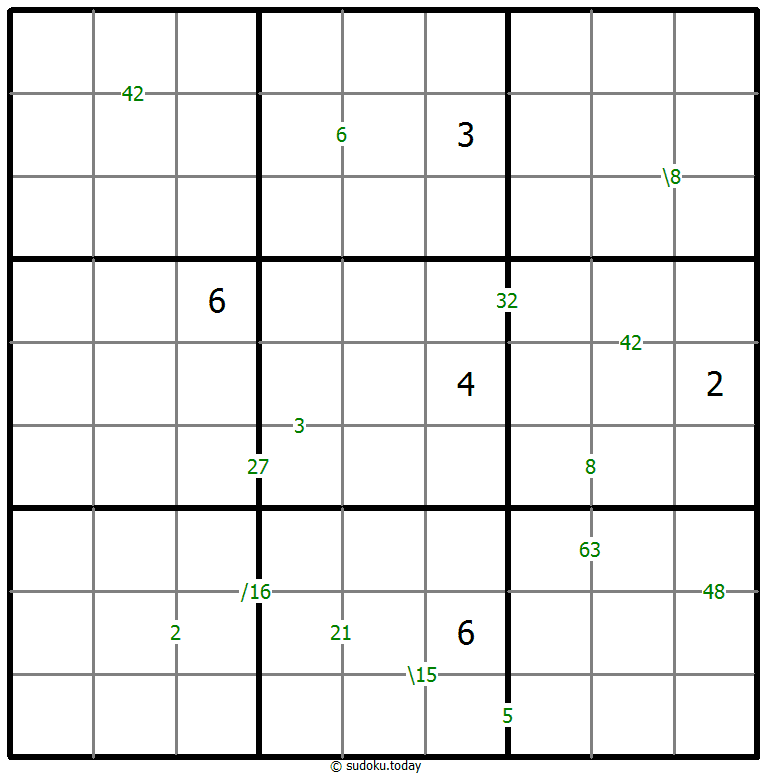 乘积数独 #59568