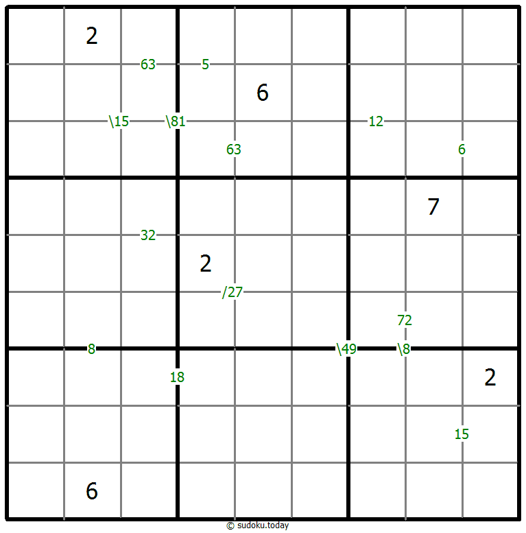 乘积数独 #59586