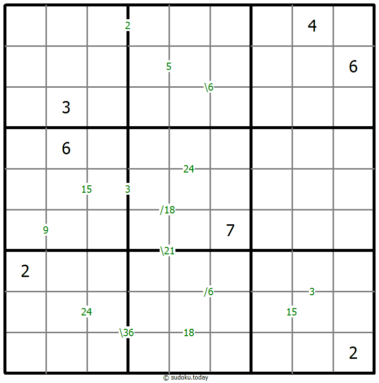 乘积数独 #59623