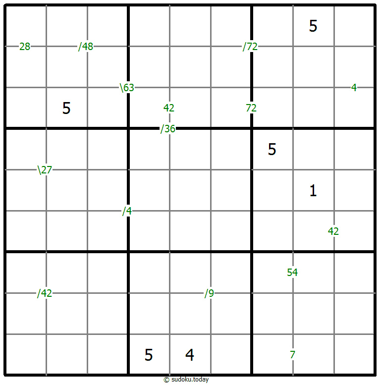 Products Sudoku 2026年01月20日