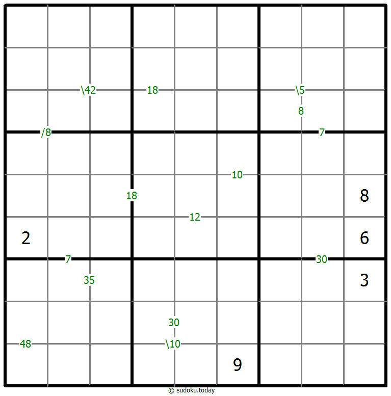 乘积数独 #59703