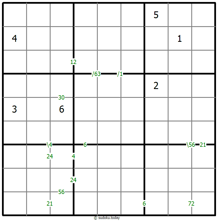乘积数独 #59746