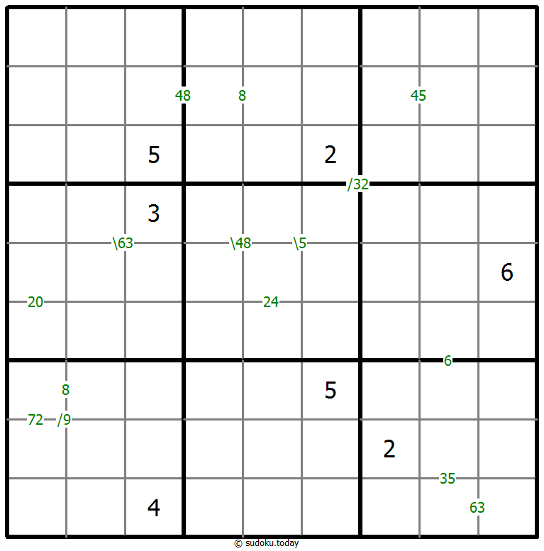 乘积数独 #59766