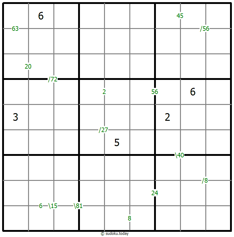 乘积数独 #59775