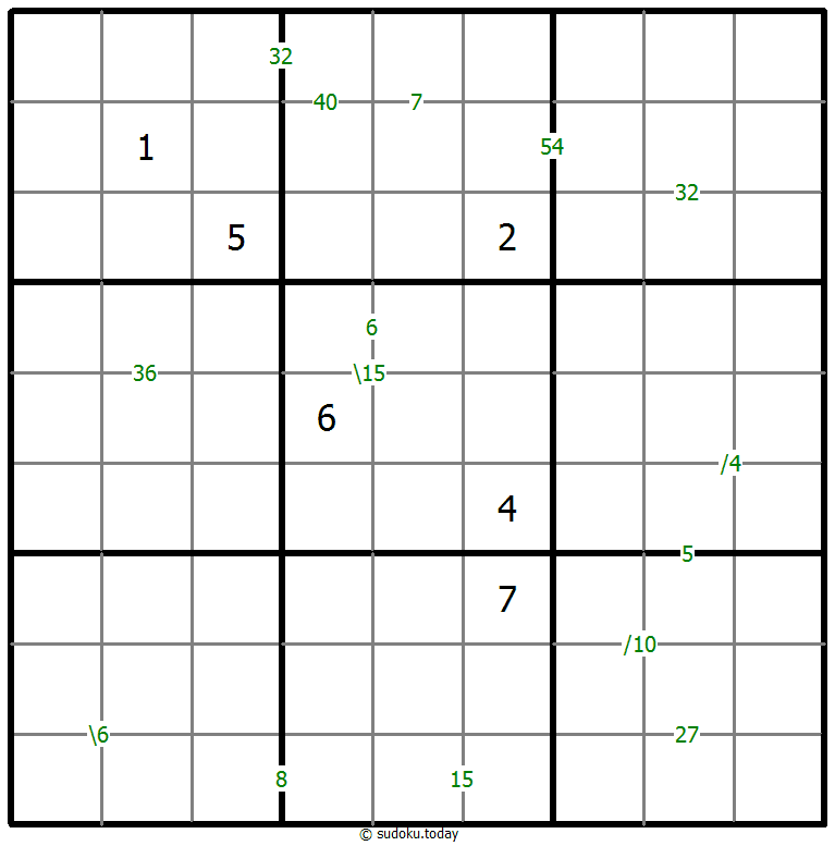 乘积数独 #59807