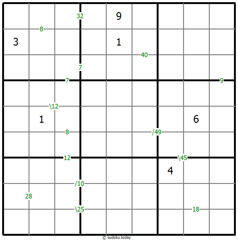 乘积数独 #59832