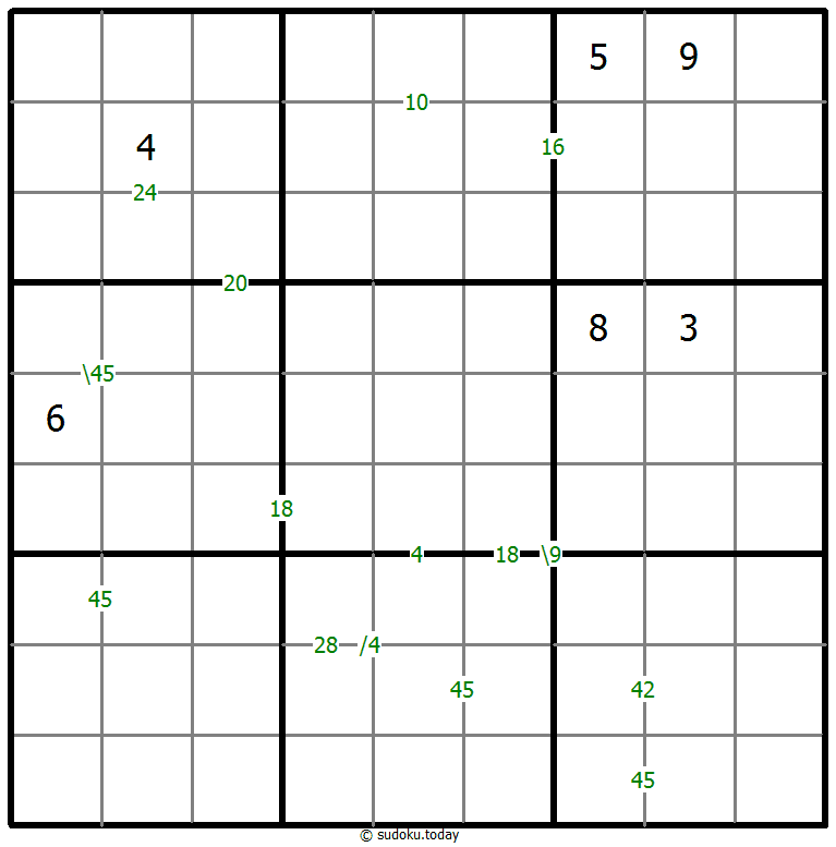 乘积数独 #59861