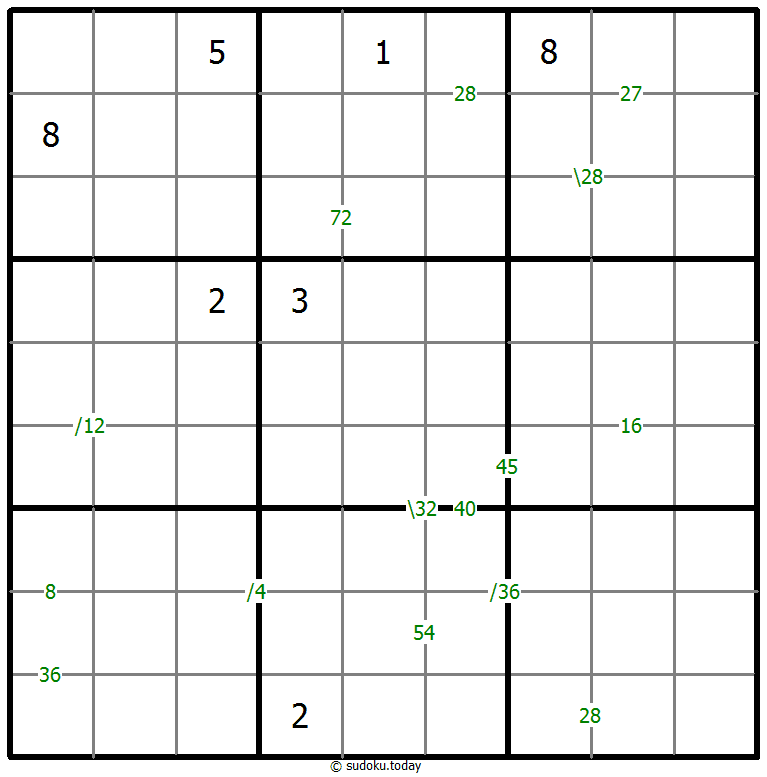 乘积数独 #59897