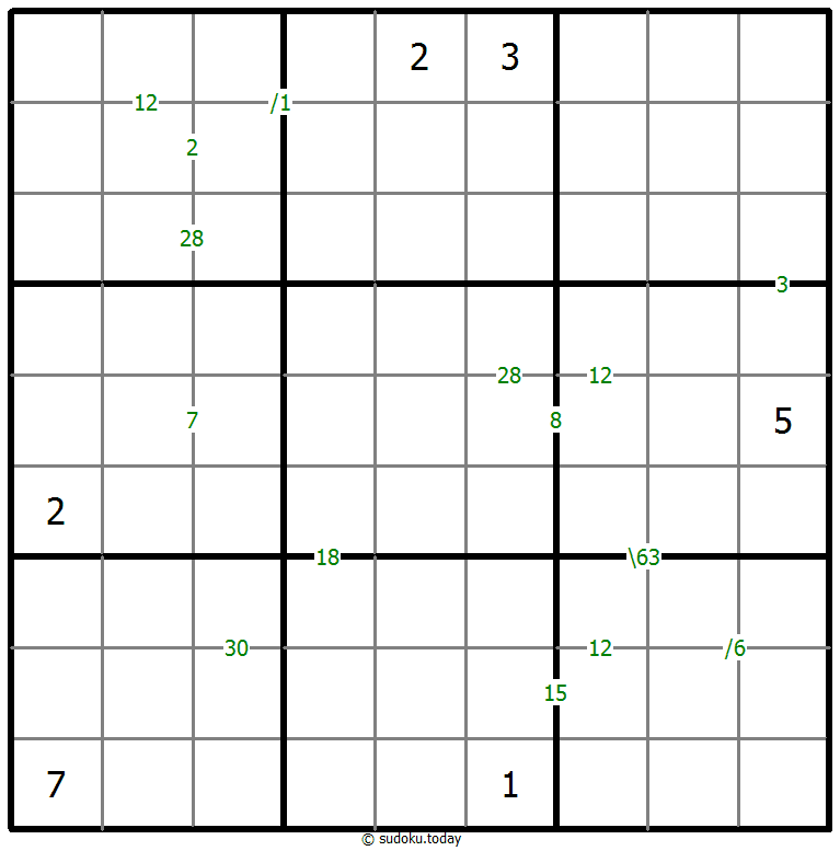Products Sudoku 2026年01月21日