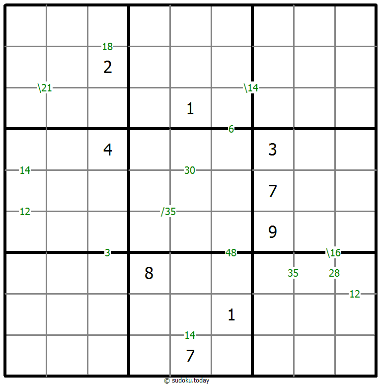 乘积数独 #60244