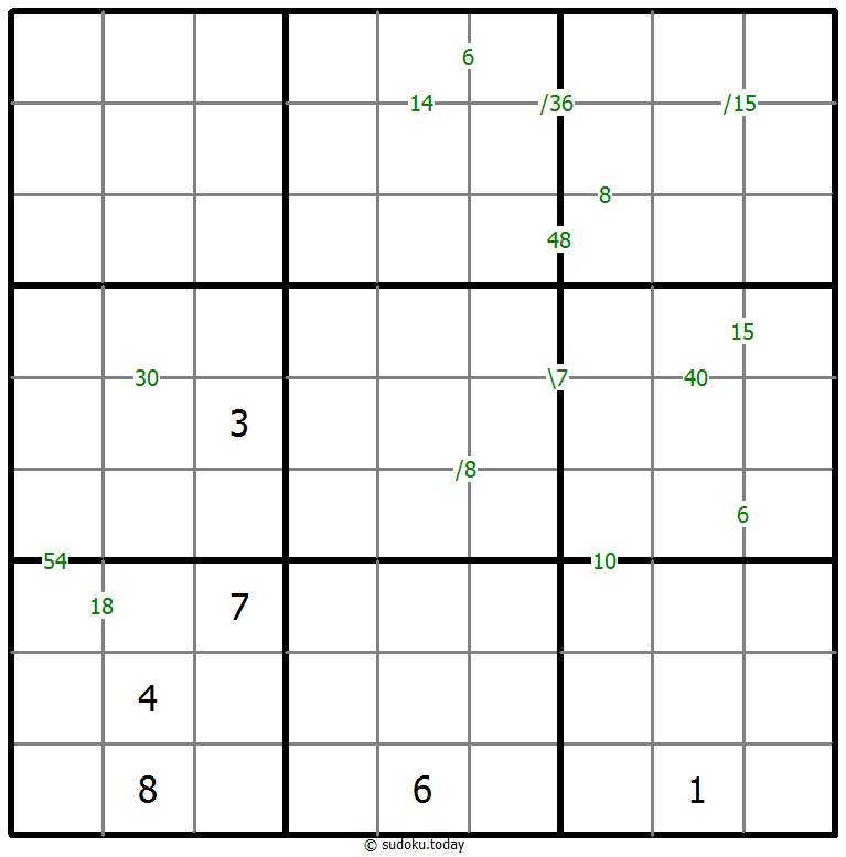 乘积数独 #60330