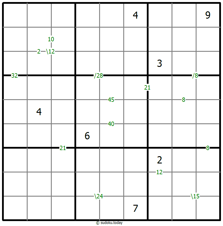 乘积数独 #60361