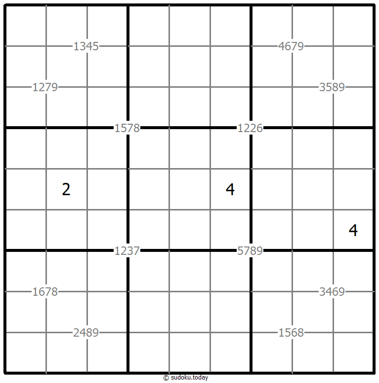 四重数独 #62855