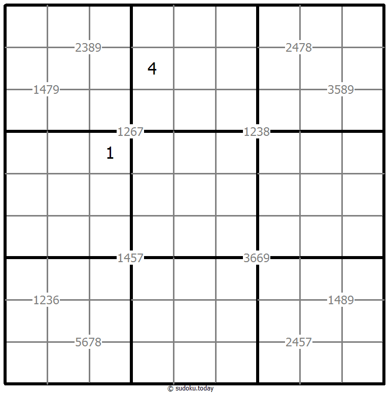 四重数独 #62874