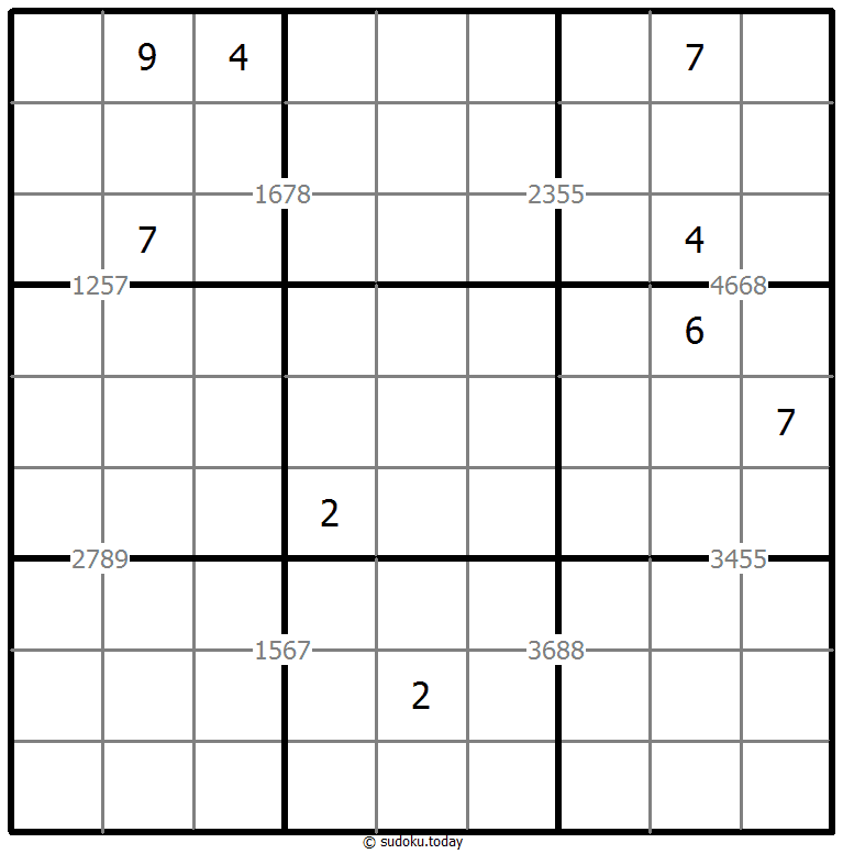 四重数独 #63050