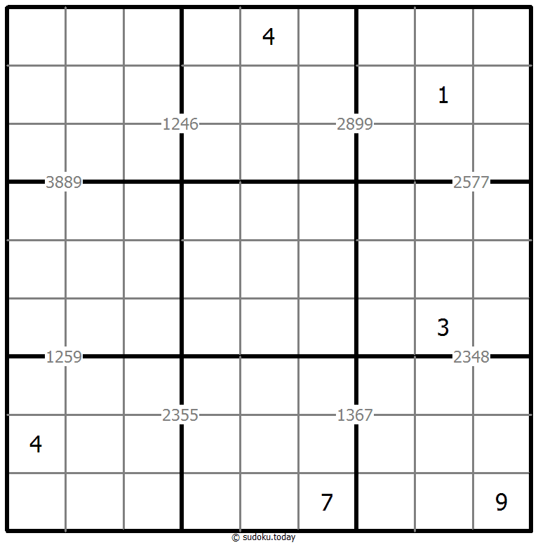 四重数独 #63056