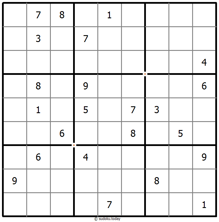 四和数独 #64405