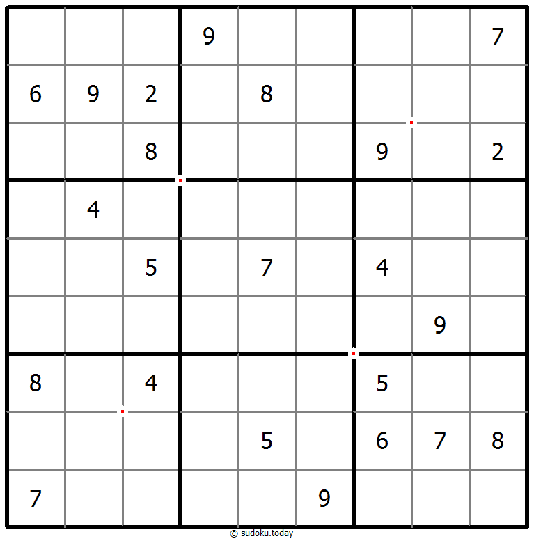 Quad Sums Sudoku 2026年01月10日
