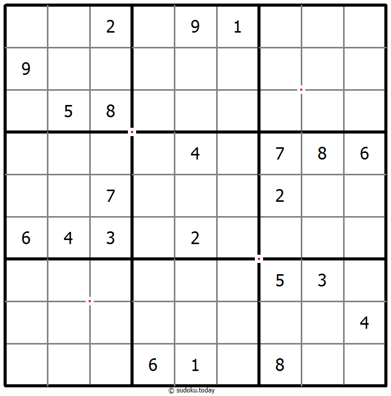 Quad Sums Sudoku 2025年11月19日