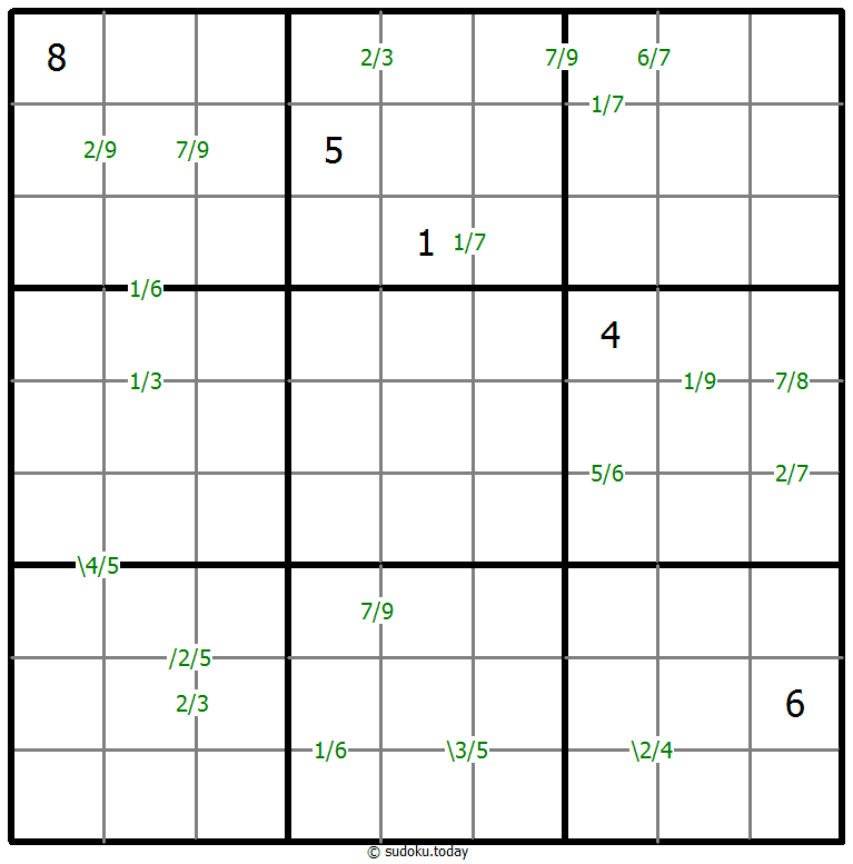 商数独 #58973