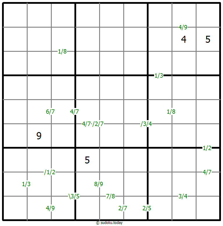 商数独 #58985