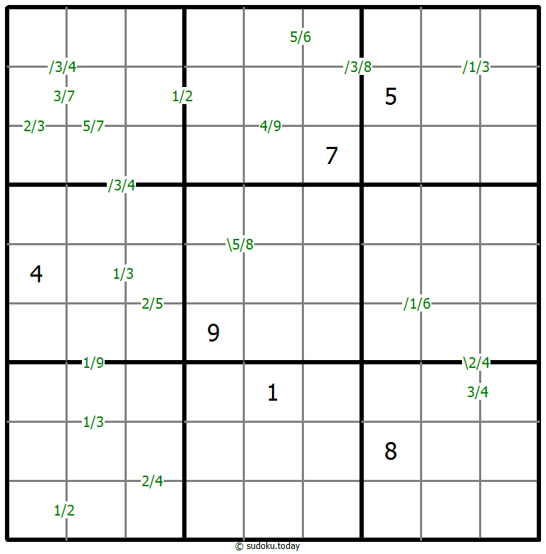 商数独 #59139