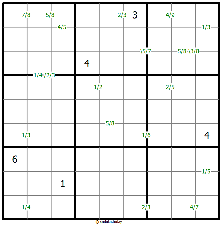 商数独 #59314