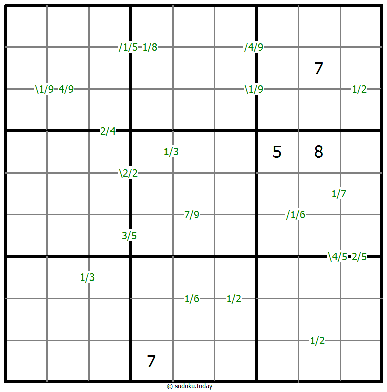 商数独 #59491