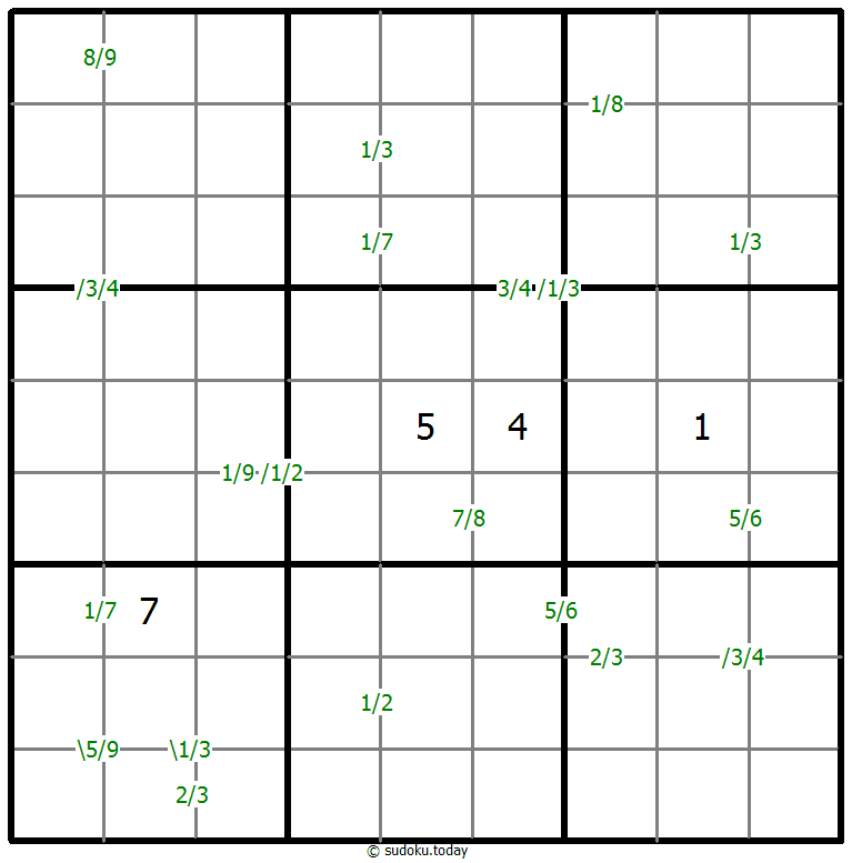 商数独 #59496
